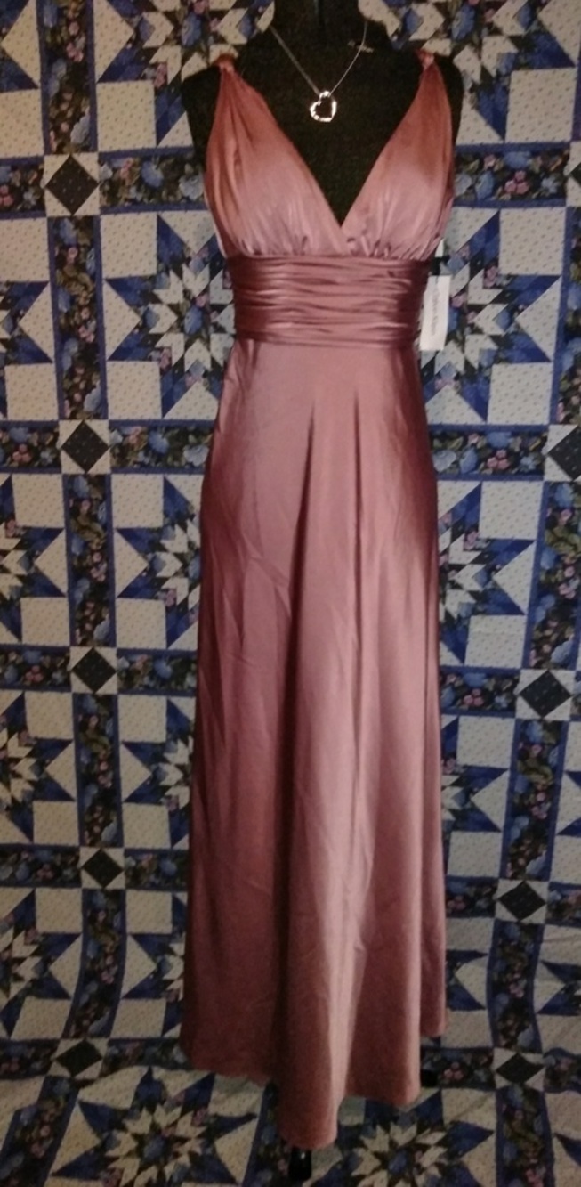 Calvin Klein pink Halter top cut dress - Picture 7 of 8